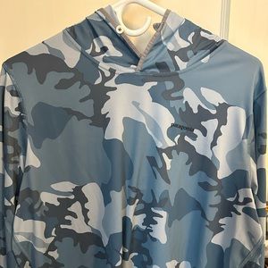 Men's Capilene® Cool Daily Graphic Hoody - Relaxed Fit Camo